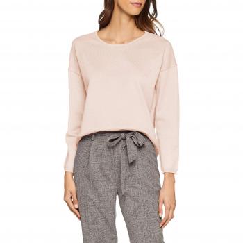 SELECTED FEMME Slfminna LS Knit O-Neck Noos, suéter para Mujer, Rosa Sepia Rose, 42