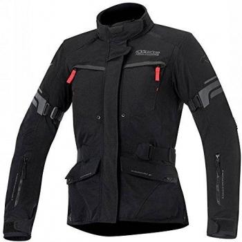 Alpinestars - Chaqueta Valparaiso 2 DRYSTAR, para Hombre, color Negro/Gris/Rojo, S