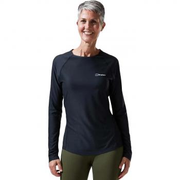 Camiseta técnica interior Berghaus 24/7 Basecrewls manga larga negra mujer - L