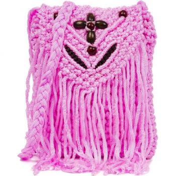 Iria Quintana Gemona Bolso bandolera de Mujer Tejido Algodón Crochet