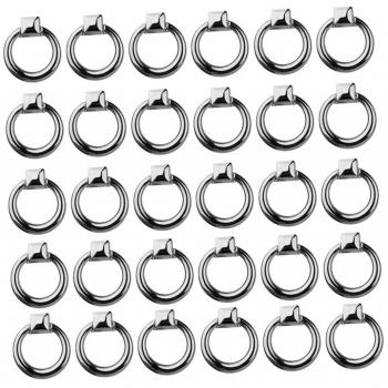 MagiDeal 30 Piezas Tirador Perilla Moderno de Aleación de Cajón Puerta Armario Forma de Anillo
