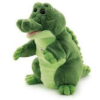 Marioneta de Peluche Coccodrilo Trudi - 25 cm, Ideal para Bebés y Niños