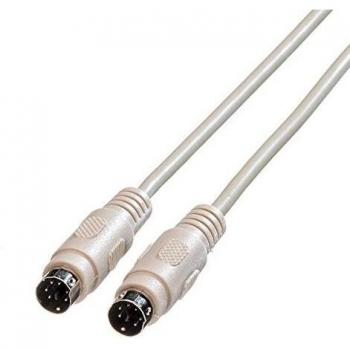 Cable PS/2 Macho a Macho de 6 metros para Teclado y Ratón