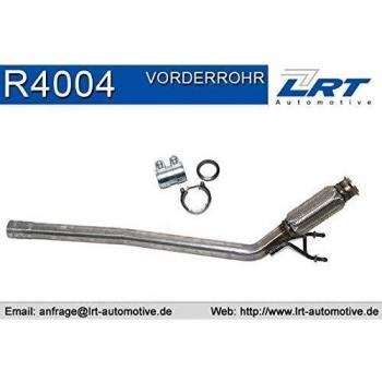 Tubo de escape LRT R4004 para Automóviles - Compatible con VW, Abgasrohr delantero, Gas Scarico
