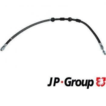 Latiguillo de freno JP GROUP 1161604500 - Manguera flexible para sistema de frenos, fabricado en goma resistente, con conectores metálicos, longitud adecuada para vehículos específicos, alta resistencia a la presión y temperaturas extrem