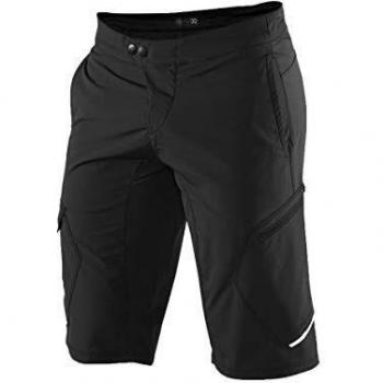 100 Percent RIDECAMP Shorts BLACK-30 Pantalones Cortos, Negro, 30 para Hombre