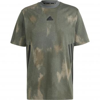 Camiseta adidas Future Icons 3-Stripes Tee para hombre en color verde