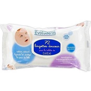 Evoluderm Bebe Toallitas 72 Unidades