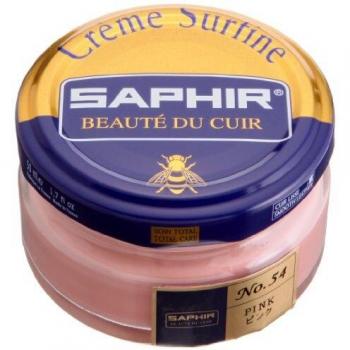 Saphir Fine Leather Cream Shoe Polish 50ml Jar - Pink Rose