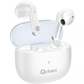 Auriculares Qcharx Harmony TWS Bluetooth 5.3 Blanco Unisex