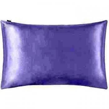Lilysilk Funda de almohada de seda, 1 pieza, antiácaros, cuidado del Cabello, Protector de almohada, 19 Momme, blanco, 50x75cm