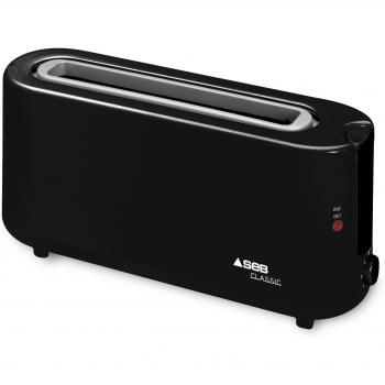 Tostadora Seb Classic TL180001 Negra 1000W con 7 Niveles de Dorado