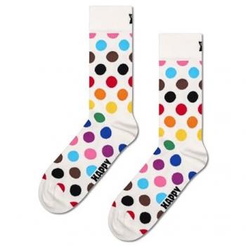 Calcetines Happy Socks Pride Dots blanco azul amarillo - Talla 36-40