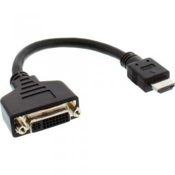 Adaptador HDMI a DVI 0,2 m - Conector Macho a Hembra