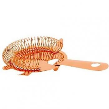 Colador Hawthorne de Cobre Olympia con 4 Púas - Filtración Perfecta para Cocteles