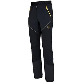 Pantalón largo La Sportiva Kyril Regular negro amarillo mate - M