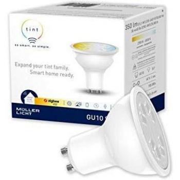 Bombilla LED GU10 inteligente 5,5W 350lm 2700K-6500K regulable CCT