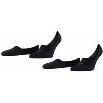 Calcetines Burlington Everyday para Hombre, Paquete de 2, Antideslizantes, Color Sólido, Talla 41/42