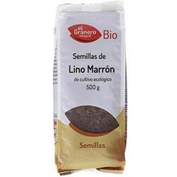 El Granero Integral SEMILLAS DE LINO MARRÓN BIO 400 gr