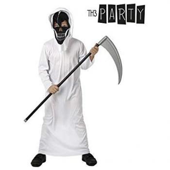 Disfraz Infantil Fantasma Halloween 3-4 Años, incluye traje de fantasma blanco y accesorios, ideal para fiestas de Halloween, diseñado para niños de 2 a 4 años