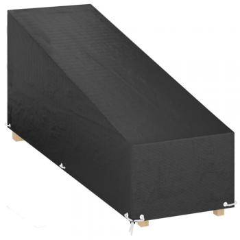 vidaXL Sunlounger Cover 12 Eyelets 205x75x40/70 cm Polyethylene