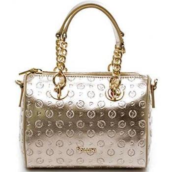 Pollini Bolso mujer heritage embossed Platino Talla única