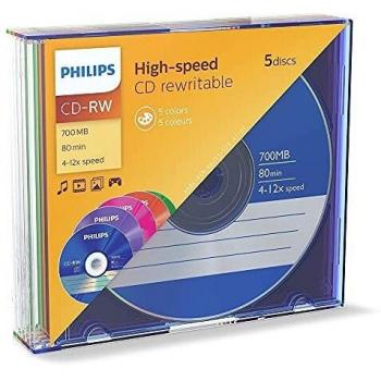 Philips CD-RW CW7D2CC05/00 - CD-RW vírgenes