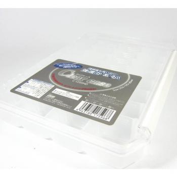 Caja Transparente Meiho C-1200 ND con Sistema Micro Nervurado (255x190x40mm)