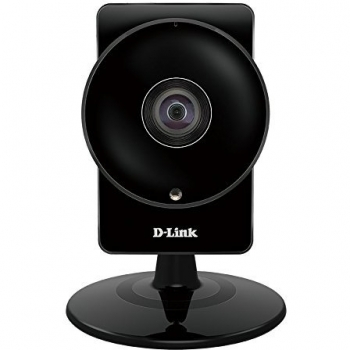 D-Link DCS-960L - Cámara de Vigilancia HD 180º WiFi DualBand con Micrófono y Visión Nocturna, Compatible con App Mydlink para iOS y Android, Slot MicroSD