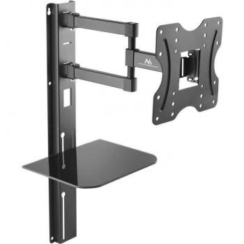 Soporte de Pared para Pantalla con Estante para DVD (23- 42)