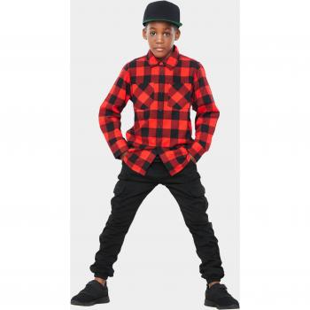 Pantalones de Jogging Cargo Urban Classics para Niños, Color Negro, Talla 110-116 cm