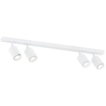 Lámpara de Techo Flash EPIKASA, Acero Negro con Recubrimiento de Polvo, 70x14x4 cm