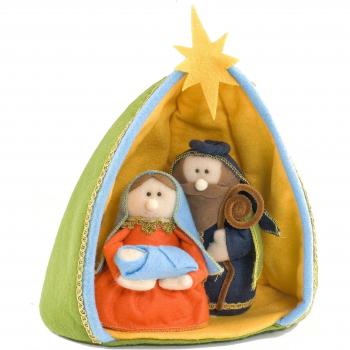 Mopec NA39 - Nacimiento de fieltro, multicolor