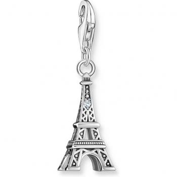 THOMAS SABO Silver White Cubic Zirconia Eiffel Tower Charm 2074-643-21