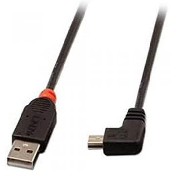 LINDY-Cable USB 2.0 A a Mini USB B 31972 2 m Negro