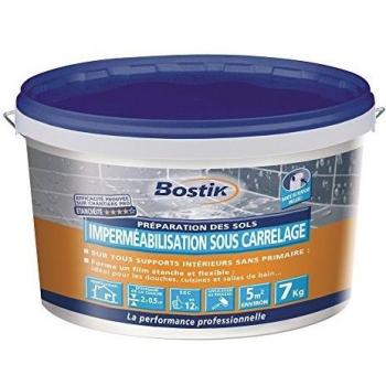 Bostik - Capa impermeabilizante bajo baldosas 7 kg