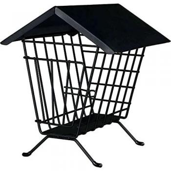Trixie Free-Standing Hay Manger, Black
