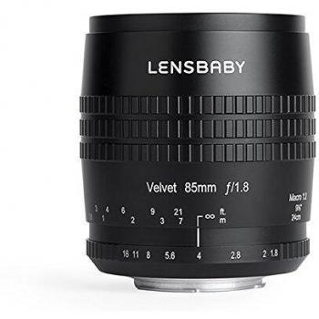 Objetivo Lensbaby Velvet 85mm F1.8 Negro para Pentax