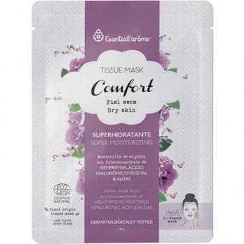 Esential Aroms Tissue Mask Pro-Collagen Mascarilla Facial de Algodón Confort 12 Unidades