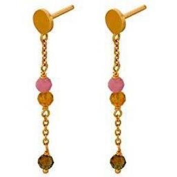 Pernille Corydon E261g - Pendientes para mujer, color dorado