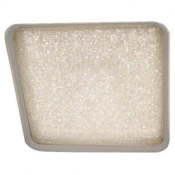 Plafón LED 40W 3 Temperaturas Ajustables Cromo CRISTAL RECORD