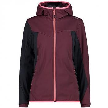 CMP Women's Hooded Jacket Dark Pink XS