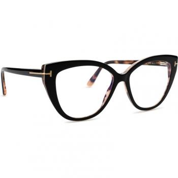 Tom Ford FT5673-B Stylish Optical Glasses, Female, Black, Size: 54 MM