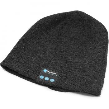 Gorro de punto inalámbrico Bluetooth con auriculares para hombre, función de llamada y música, uso al aire libre T8