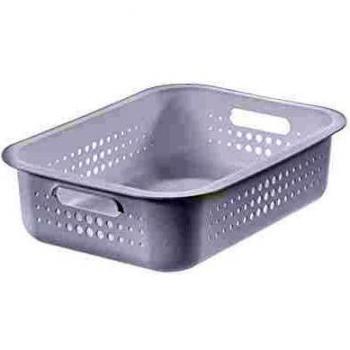 Caja de Almacenamiento Reciclada SmartStore 10 cm con Tapa Plástica - Blanca / 6 Litros