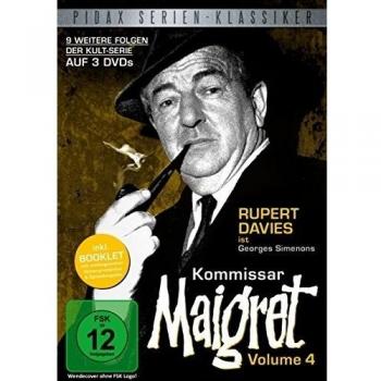 Kommissar Maigret, Vol. 4 / Weitere 9 Folgen der legendären Kultserie mit Rupert Davies nach dem Romanen von Georges Simenon