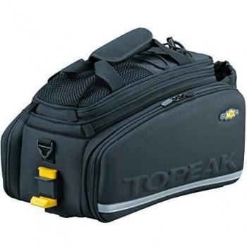 TOPEAK MTX Trunk Bag Dxp with Rigid Molded Panels Alforja, Sin género, Black, Talla Única