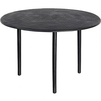 Mesa de Centro Aluminio 70 x 70 x 45 cm Negra