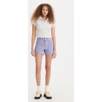 Levi's - Short vaquero de mujer 80s Mom™ con diseño clásico de tiro alto, ajuste relajado en la cadera y muslos, confeccionado en denim resistente, acabado desgastado para un look vintage, longitud corta