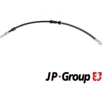 Latiguillo de freno JP GROUP 1161604400 - Manguera flexible de freno, fabricada en goma, resistente a altas presiones, compatible con sistemas de frenos hidráulicos, incluye conectores y cumple con estándares de